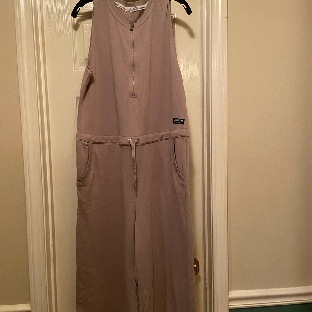 Calvin Klein Taupe Jumpsuit